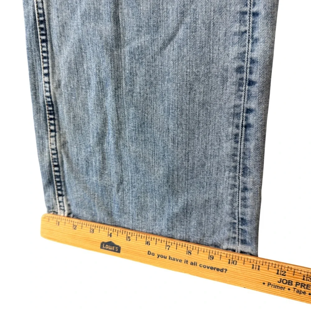 Vintage Old Navy Boot Cut‎ Jeans Distressed Baggy Y2K Skater Grunge Punk Denim